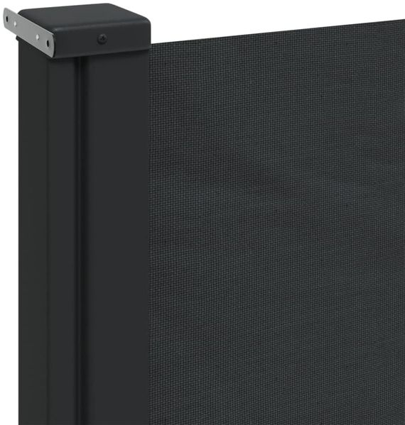 vidaXL Seitenmarkise Ausziehbar Schwarz 120x500 cm 4004399 Bild 7