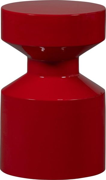 Beistelltisch Ferry - Metall Rot, Ø 30 cm