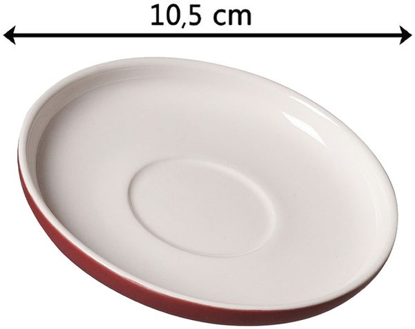 Ritzenhoff & Breker JASPER Espressountertasse ø 10,5 cm beere 6er Set Bild 3