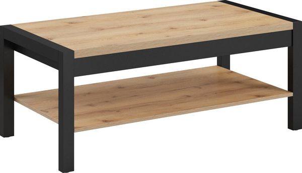 Home affaire Couchtisch Aktiv, (B/T/H): 120/60/48 cm, Mit einem Ablageboden