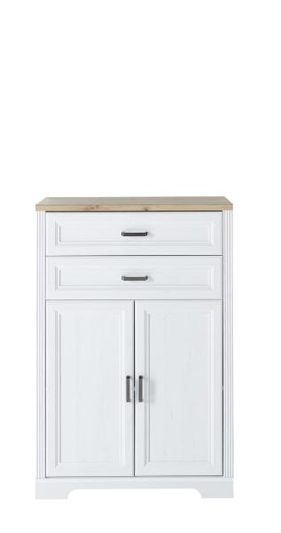 Aktenschrank Jasmin in Pinie hell - 86x127x38cm (BxHxT)