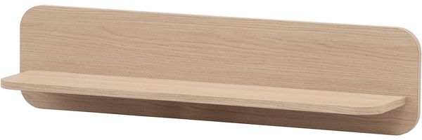 Home affaire Wandregal Torsby, modernes Wandboard Wandhalter mit Ablagefläche, 90 cm breit, vielseitig einsetzbares Hängeregal, abgerundete Ecken