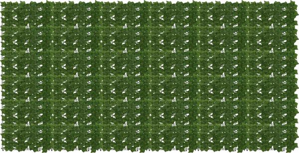 vidaXL Balkonsichtschutz mit Blättern Grün 300x150 cm 42040663