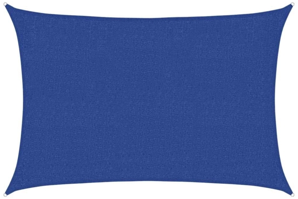 vidaXL Sonnensegel 160 g/m² Blau 2x2,5 m HDPE 311501