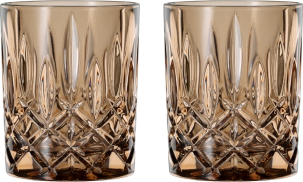 NACHTMANN 104246 NOBLESSE Whisky Tumbler TOBACCO 2er Set