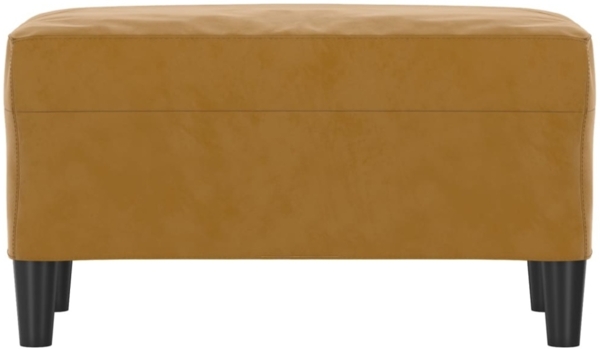 vidaXL Sitzbank Braun 70x35x41 cm Samt 349404 Bild 4