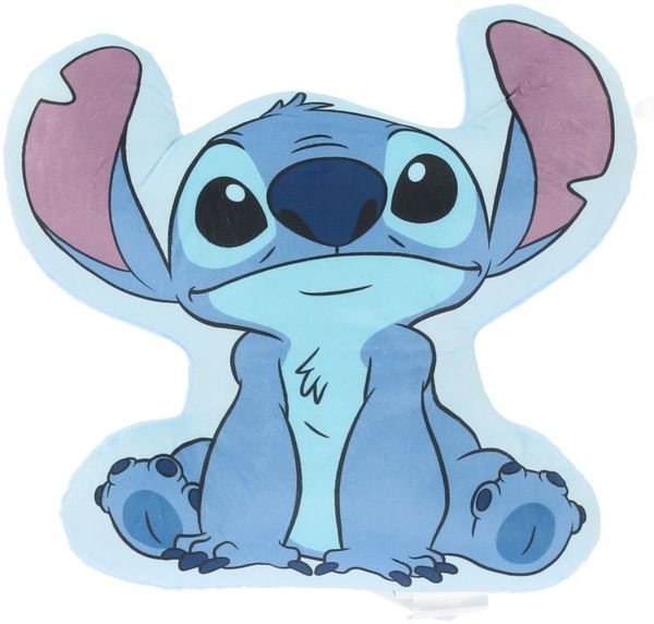 Lilo & Stitch 3D Kuschelkissen 35 cm Dekokissen 1 Stück Sofakissen Kinderkissen Blau