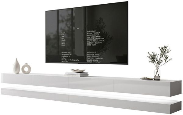 Lookway TV-Schrank SKY 280 cm mit LED-Beleuchtung (1x Tv-Schrank)
