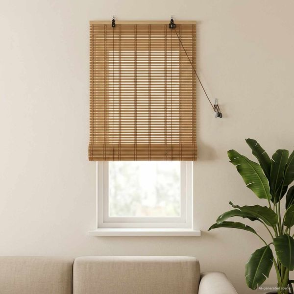 vidaXL Rollo Natur 40 x 160 cm Bambus 42039758
