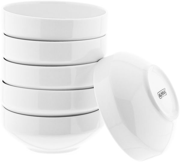 Mondo 6er Set Snackschalen aus hochwertigem Porzellan - 11x5 cm