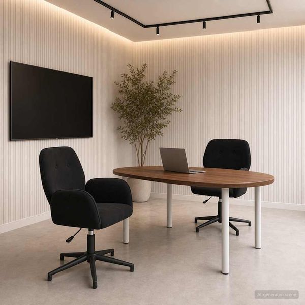 vidaXL Drehstühle 2 Stk. 54 x 55 x 90 cm Schwarz Samt (V) 3428324