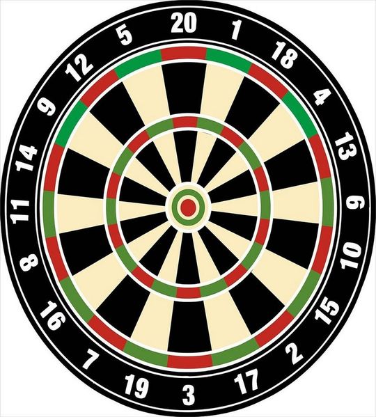 Abakuhaus Bettwäsche Milbensicher Allergiker geeignet mit Kissenbezug, Microfaser, Sport Dart Board Lifestyle Bild 2