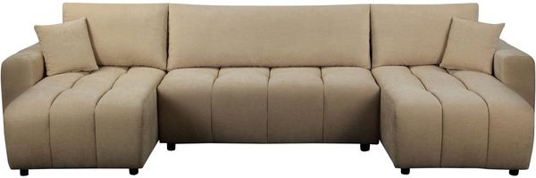 OTTO home Wohnlandschaft YLVAA U-Form, 311 cm - OTTO. Verlässliche Qualität, Schlaffunktion (132/269), Bettkasten, Feinstruktur-Bezug