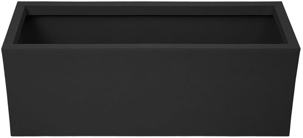 ONDIS24 Blumenkasten Vulkan 57L Gestein/Basalt Optik mit Wasserspeicher Pflanzenkasten, 79.5 x 29.5 x 29.5 (H) cm