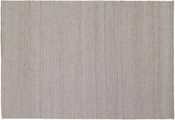 Teppich Nirvana aus Stoff, modern, rechteckig, Grau, 250x350 cm, weiches Mischgewebe