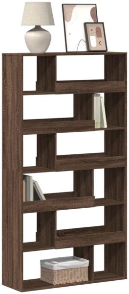 vidaXL Bücherregal Braun Eichen-Optik 100 x 33 x 187,5 cm Holzwerkstoff 3309354