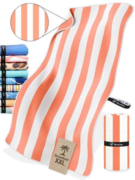 NirvanaShape Strandtuch Strandtuch XXL - Strandhandtuch, Mikrofaser Badetuch, Handtuch