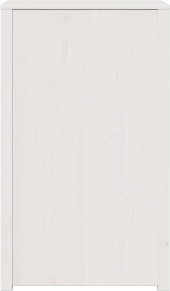 vidaXL Küchenschrank mit Regal Weiß 55 x 55 x 92 cm Massivholz Kiefer 868166 Bild 5