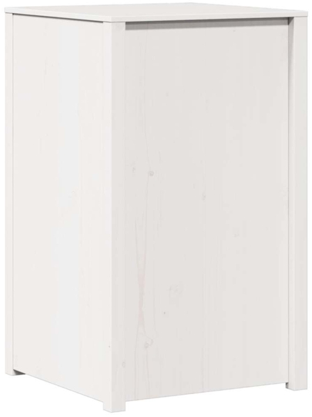 vidaXL Küchenschrank mit Regal Weiß 55 x 55 x 92 cm Massivholz Kiefer 868166 Bild 6