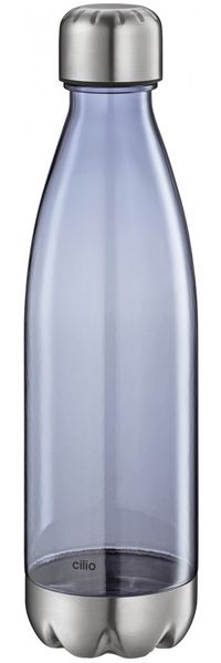 Trinkflasche Wasserflasche Kohlensäure geeignet 0,7L cilio ELEGANTE blau 544718