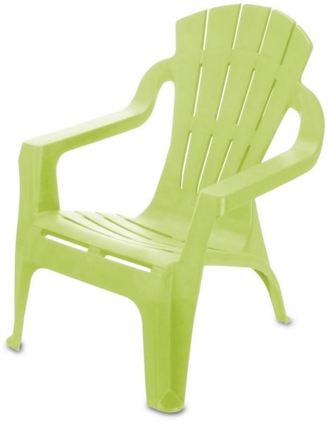 Spetebo Kinderstuhl Kinder Lounge Gartenstuhl aus Kunststoff (Stück, 1 St), Robuster Garten Loungesessel für Kleinkinder