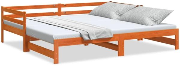 vidaXL Tagesbett Ausziehbar ohne Matratzen 90x190 cm Massivholz 847160