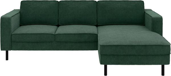 TRENDMANUFAKTUR Ecksofa Watkins Couch wahlweise mit Schlaffunktion und Bettkasten,auch in Cord, Recamiere beidseitig montierbar, Sofa in L-Form, Breite 232 cm