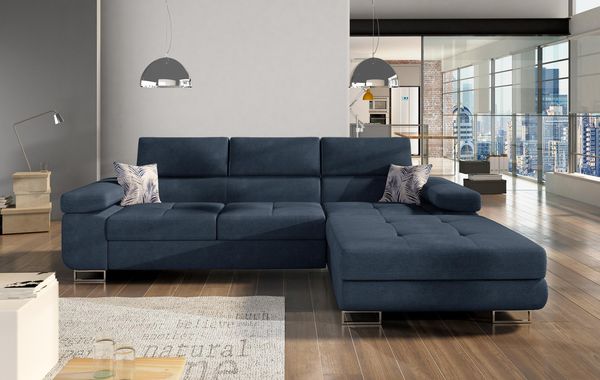 Wohnideebilder Armando Dunkelblau Ecksofas & Eckcouches Armd_29