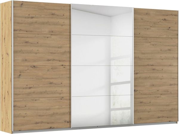 OTTO home Kleiderschrank Mehrzweckschrank Schwebetürenschrank Mietswohnung Schlafzimmer CORTONA (erhältlich in Breite: 136/181/203/226/271/315/360 cm, Höhe: 210/229 cm) in 3 Ausstattungen BASIC/CLASSIC/PREMIUM (SOFT-CLOSE) MADE IN GERMANY