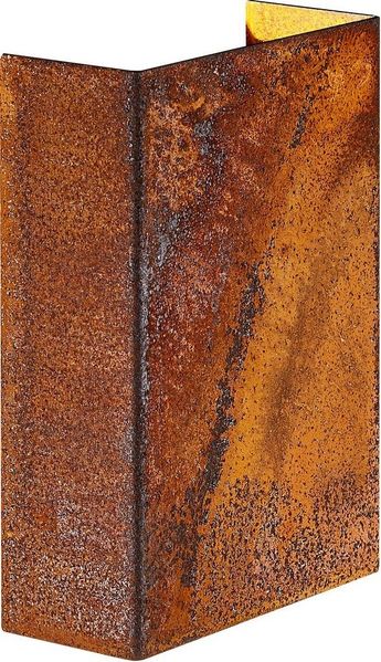 Nordlux Fold 10 Außenwandleuchte LED 2x200lm corten inkl. Schablonen