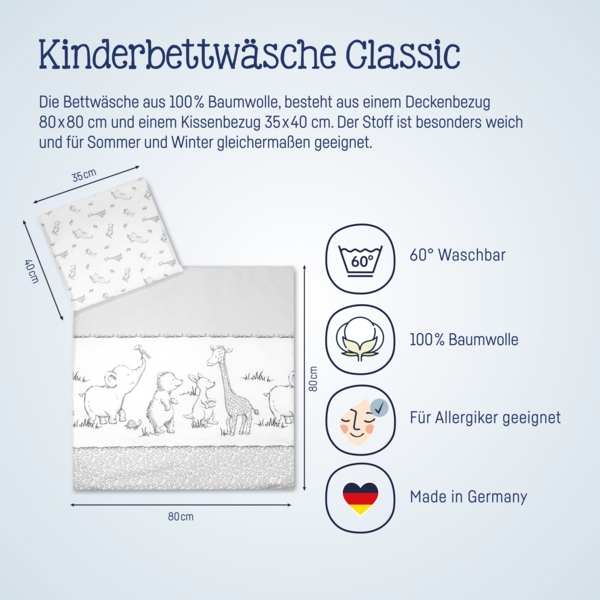 Julius Zöllner 'Safari' Bettwäsche 100x135 cm Bild 5