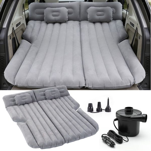 Sekey Luftbett Auto Matratze Hinten Luftmatratze Selbstaufblasend 185 x 144 x 12 cm Autobett für SUV, Kombi, Van, Minivan, MPV, RV
