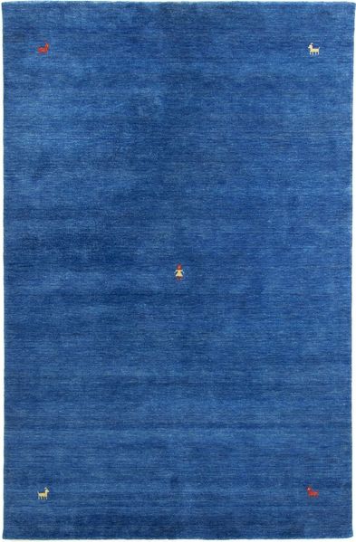 Gabbeh Teppich - Indus »Sahara« 400 x 300 cm - blau Bild 3