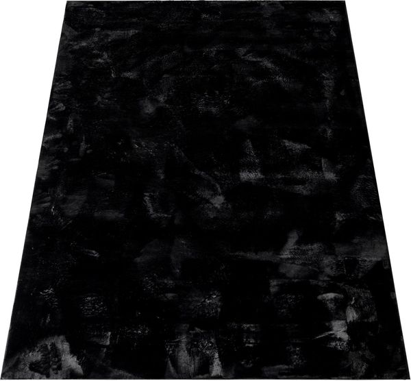 Paco Home Fellteppich Kunstfell Soft 380, rechteckig, Höhe: 14 mm, Langflor, Kuschelteppich - besonders weich, Uni-Farben