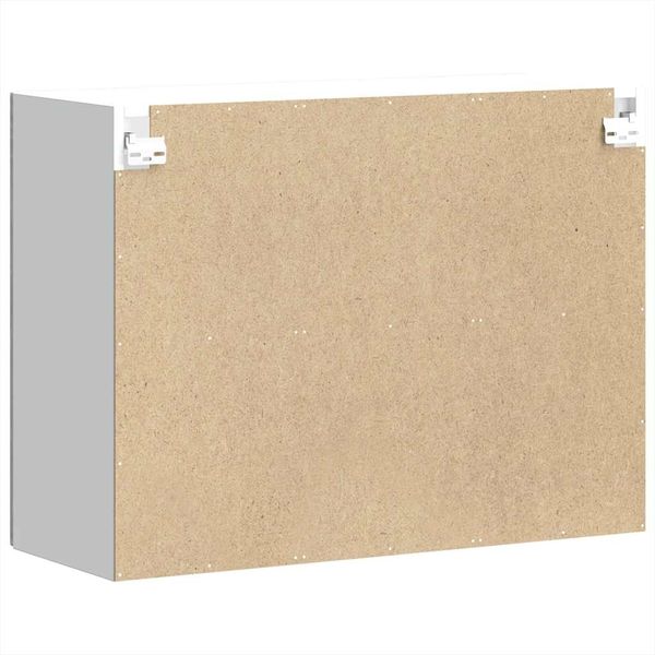 vidaXL Küchen-Hängeschrank mit Glastür Kalmar Grau Sonoma Holzwerkstoff 853613 Bild 9