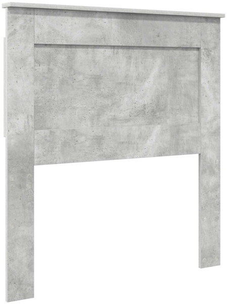 vidaXL Aufbewahrungsbett Beton Grau 100x200 cm Holzwerkstoff 3410266 Bild 6