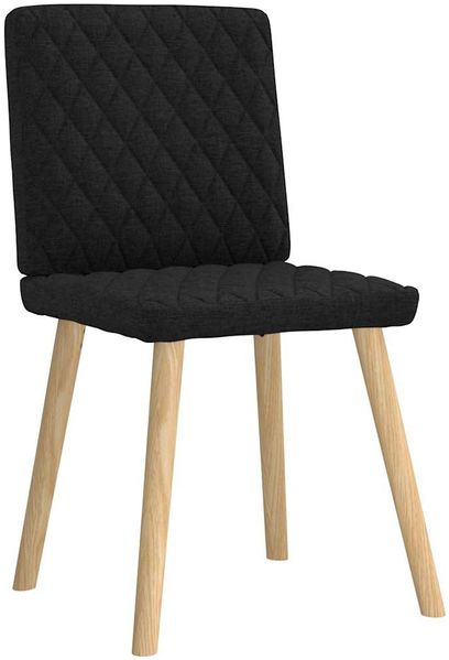 vidaXL Esszimmerstühle 6 Stk. Schwarz Stoff 3315493 Bild 4