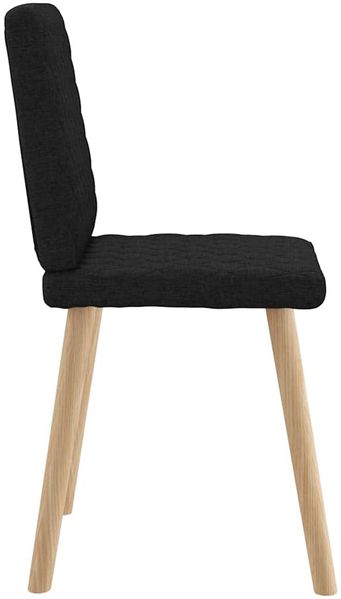 vidaXL Esszimmerstühle 6 Stk. Schwarz Stoff 3315493 Bild 5