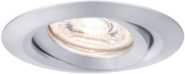 Paulmann No. 92974 Einbauleuchte Nova mini Plus EasyDim schwenkbar 4,2W 2.700K Alu Bild 4