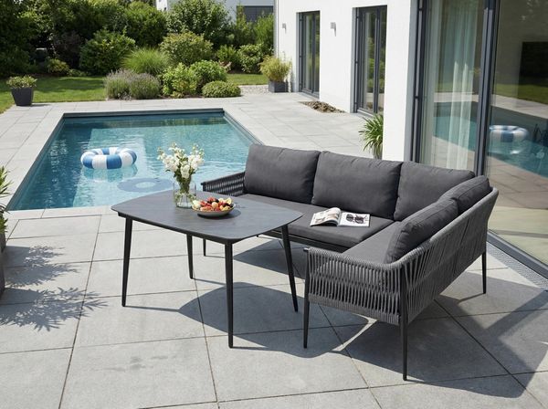 LC Garden »Bari« Dining Lounge Set mit 160cm