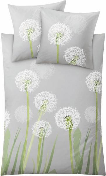 Kleine Wolke Bettwäsche Belfiore, Mako-Satin, 2 teilig, mit Pusteblumen