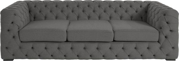 Guido Maria Kretschmer Home&Living Chesterfield-Sofa Kalina, klassische Chesterfield-Knopfheftung, sehr hochwertige Verarbeitung