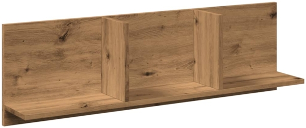 vidaXL Wandschrank 100x16,5x30 cm Artisan-Eiche Holzwerkstoff 854867