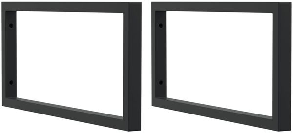 vidaXL Waschbeckenregal Wandmontage Stahl und Akazienholz 3302921 Bild 7