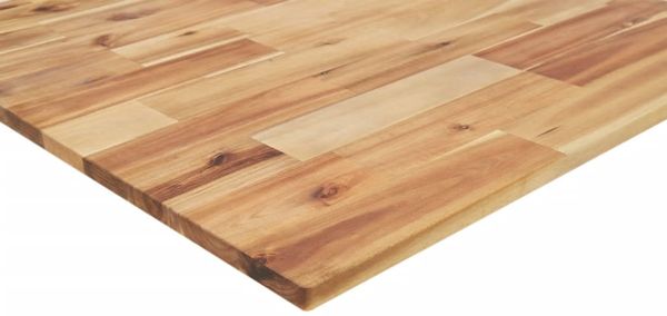 vidaXL Waschbeckenregal Wandmontage Stahl und Akazienholz 3302921 Bild 10