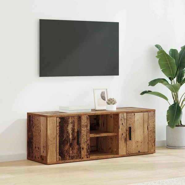 vidaXL TV-Schränk Altholz 100 x 31,5 x 35 cm Holzwerkstoff 881156