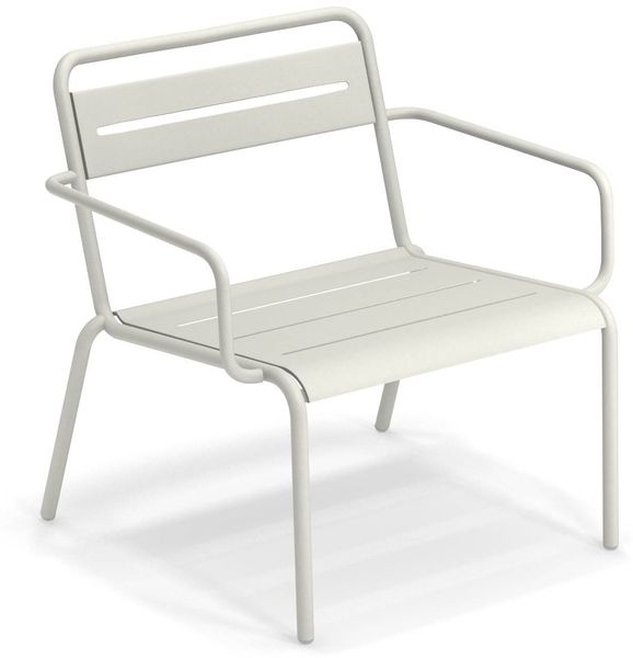2er Set Star Loungesessel weiß