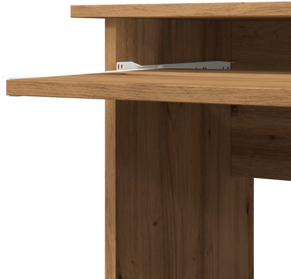 vidaXL Eckschreibtisch Artisan-Eiche 120x140x75 cm Holzwerkstoff 855901 Bild 7