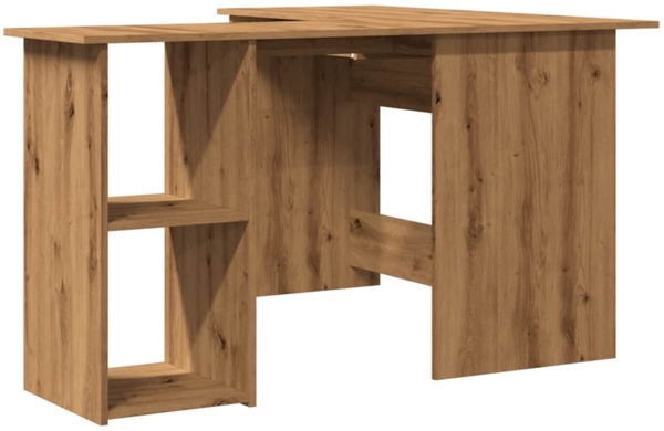 vidaXL Eckschreibtisch Artisan-Eiche 120x140x75 cm Holzwerkstoff 855901 Bild 5