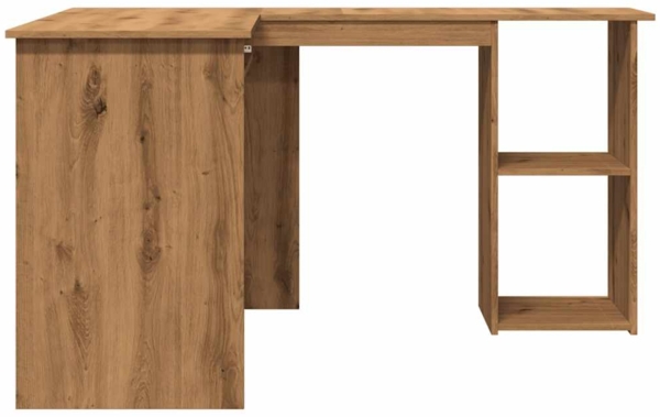 vidaXL Eckschreibtisch Artisan-Eiche 120x140x75 cm Holzwerkstoff 855901 Bild 3